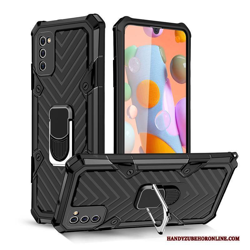 Hülle Samsung Galaxy A41 Taschen Anti-sturz An Bord, Case Samsung Galaxy A41 Schutz Grün Handyhüllen