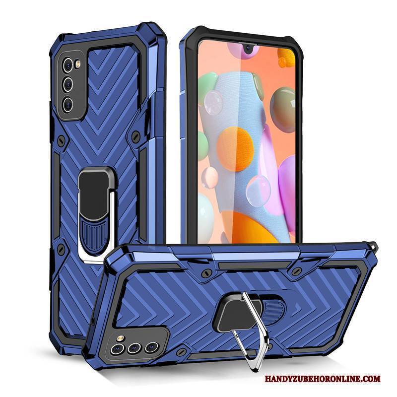 Hülle Samsung Galaxy A41 Taschen Anti-sturz An Bord, Case Samsung Galaxy A41 Schutz Grün Handyhüllen