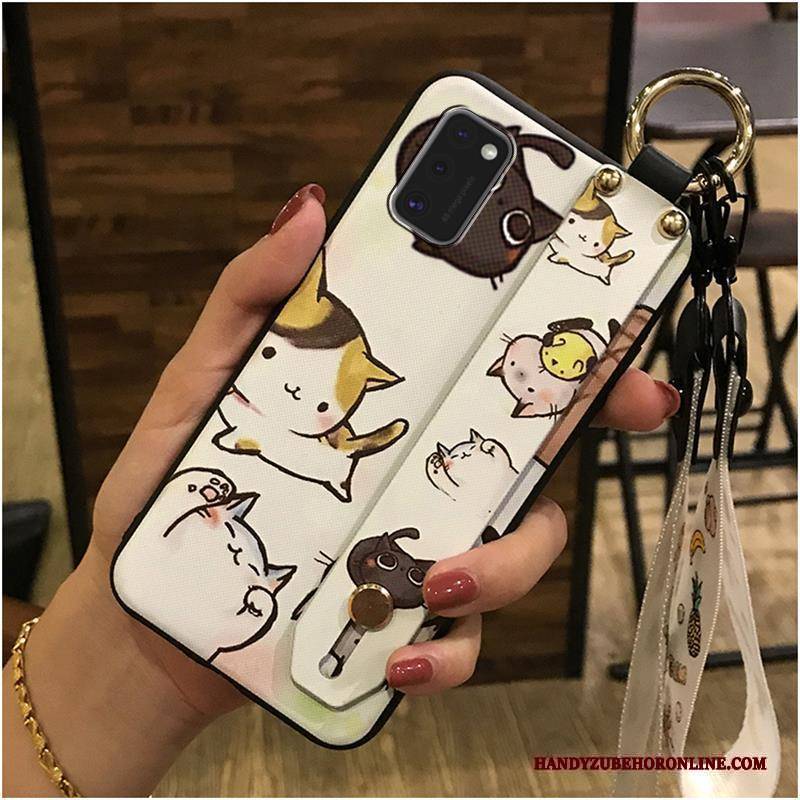 Hülle Samsung Galaxy A41 Weiche Handyhüllen Trend, Case Samsung Galaxy A41 Halterung Hängende Verzierungen Nette