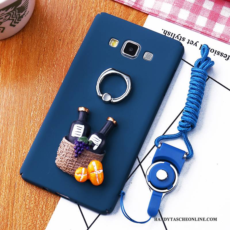 Hülle Samsung Galaxy A5 2015 Kreativ Trend Nubuck, Case Samsung Galaxy A5 2015 Halterung Anti-sturz Grün