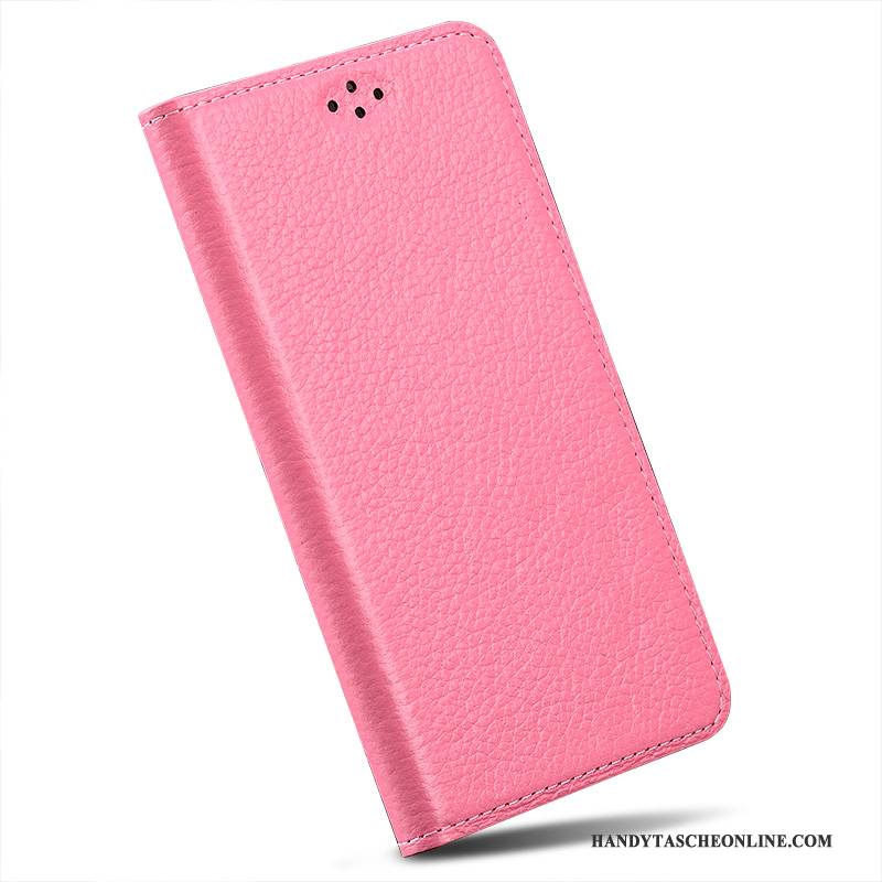 Hülle Samsung Galaxy A5 2015 Lederhülle Handyhüllen Rosa, Case Samsung Galaxy A5 2015 Schutz Anti-sturz Einfach