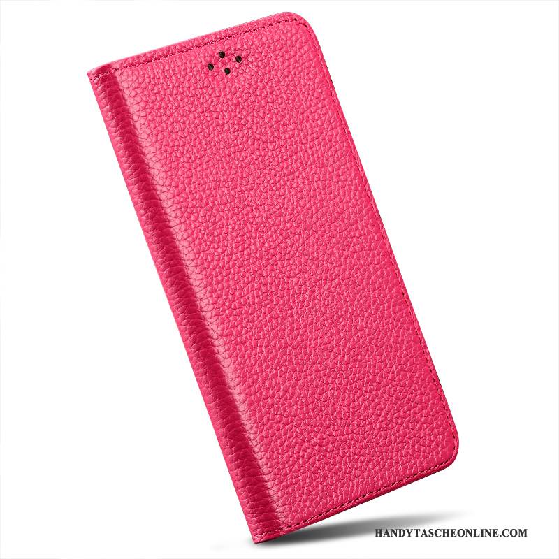 Hülle Samsung Galaxy A5 2015 Lederhülle Handyhüllen Rosa, Case Samsung Galaxy A5 2015 Schutz Anti-sturz Einfach