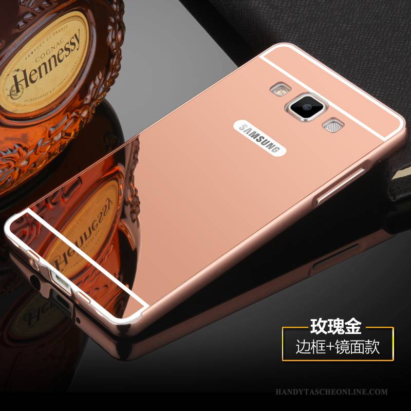 Hülle Samsung Galaxy A5 2015 Metall Gold Schwer, Case Samsung Galaxy A5 2015 Schutz Hoch Handyhüllen