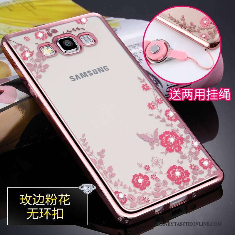 Hülle Samsung Galaxy A5 2015 Weiche Anti-sturz Transparent, Case Samsung Galaxy A5 2015 Schutz Hängende Verzierungen Handyhüllen