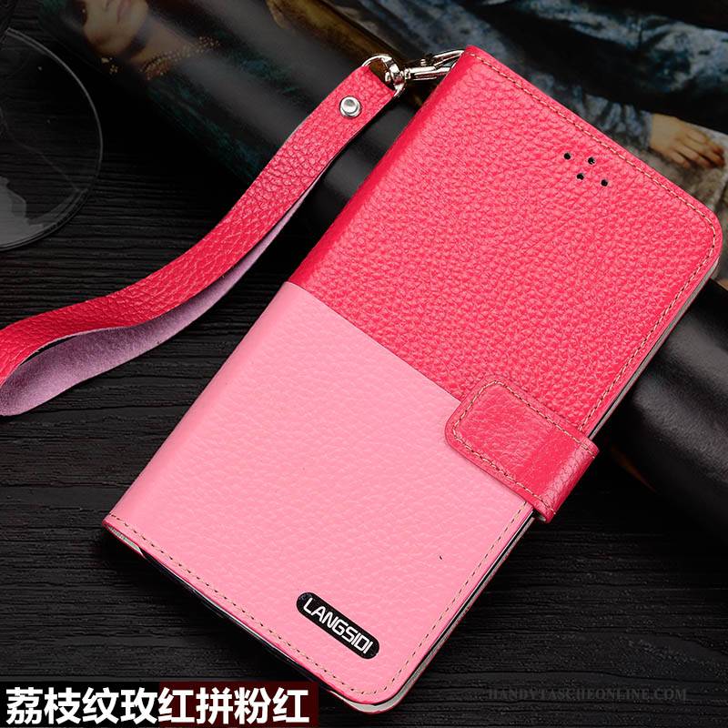 Hülle Samsung Galaxy A5 2015 Weiche Schwer Rosa, Case Samsung Galaxy A5 2015 Leder Handyhüllen