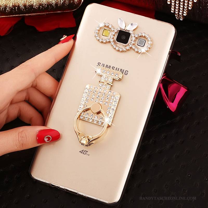 Hülle Samsung Galaxy A5 2015 Weiche Trend Handyhüllen, Case Samsung Galaxy A5 2015 Schutz Gold