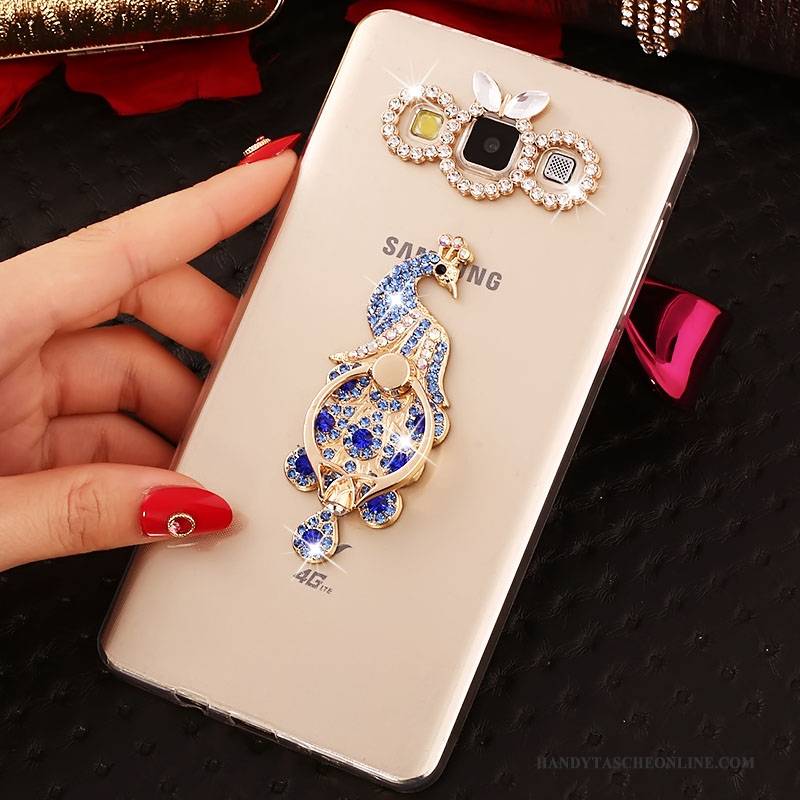 Hülle Samsung Galaxy A5 2015 Weiche Trend Handyhüllen, Case Samsung Galaxy A5 2015 Schutz Gold