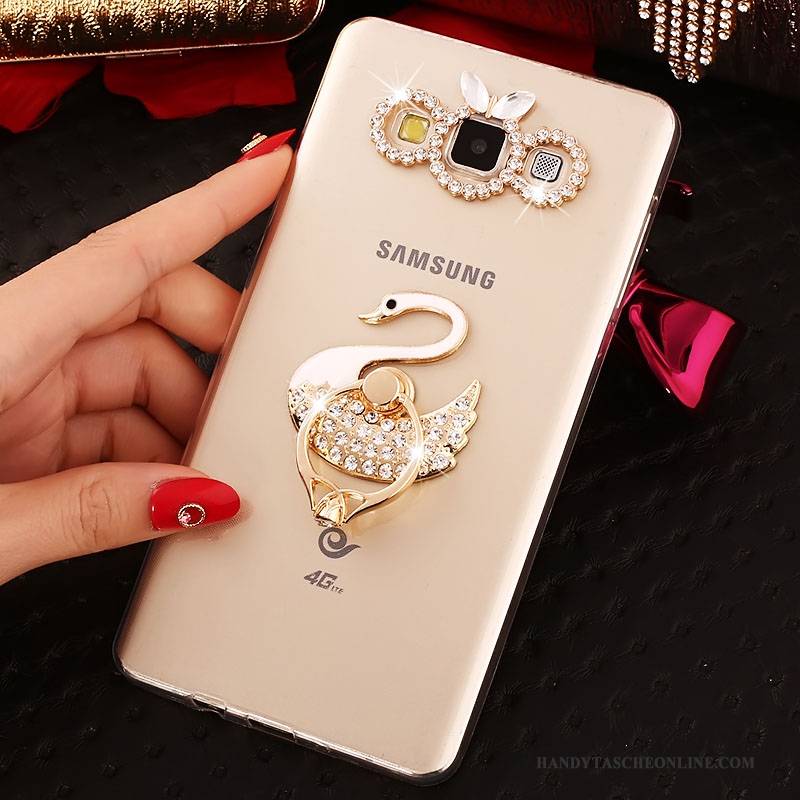 Hülle Samsung Galaxy A5 2015 Weiche Trend Handyhüllen, Case Samsung Galaxy A5 2015 Schutz Gold