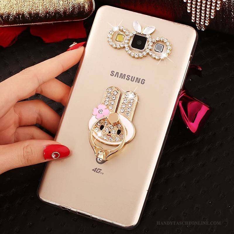 Hülle Samsung Galaxy A5 2015 Weiche Trend Handyhüllen, Case Samsung Galaxy A5 2015 Schutz Gold