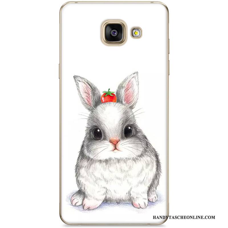 Hülle Samsung Galaxy A5 2016 Gemalt Gelb Handyhüllen, Case Samsung Galaxy A5 2016 Kreativ