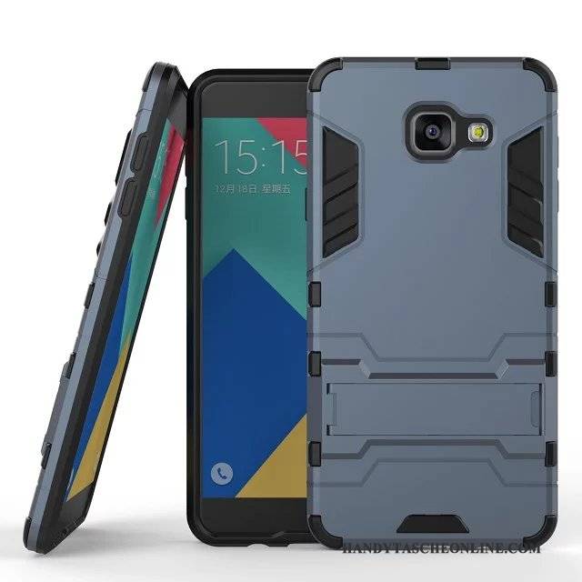 Hülle Samsung Galaxy A5 2016 Karikatur Blau Anti-sturz, Case Samsung Galaxy A5 2016 Schutz Persönlichkeit Trend