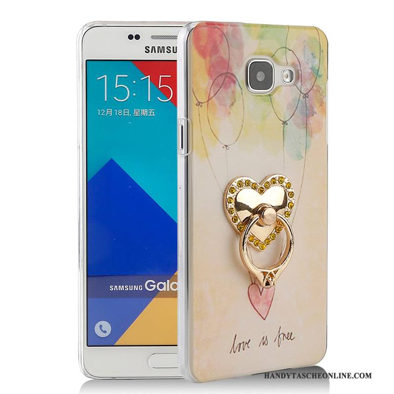 Hülle Samsung Galaxy A5 2016 Karikatur Dünne Gelb, Case Samsung Galaxy A5 2016 Schutz Handyhüllen Neu