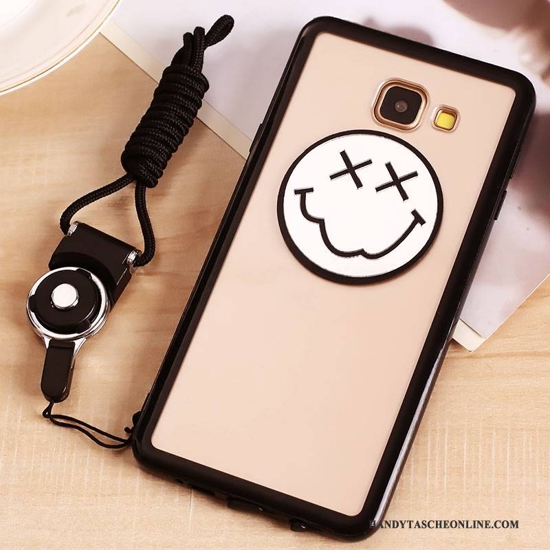 Hülle Samsung Galaxy A5 2016 Karikatur Hängende Verzierungen Handyhüllen, Case Samsung Galaxy A5 2016 Taschen Anti-sturz Weiß