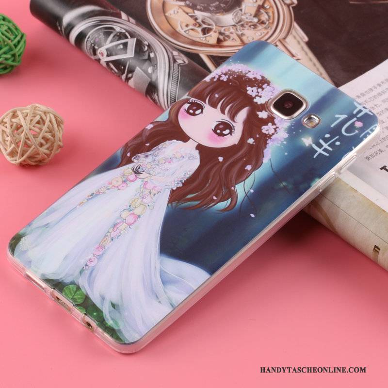 Hülle Samsung Galaxy A5 2016 Karikatur Rosa Anti-sturz, Case Samsung Galaxy A5 2016 Schutz Handyhüllen