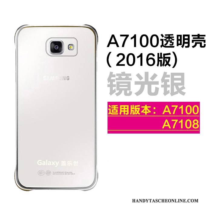 Hülle Samsung Galaxy A5 2016 Lederhülle Handyhüllen Echt, Case Samsung Galaxy A5 2016 Schutz Transparent Hintere Abdeckung