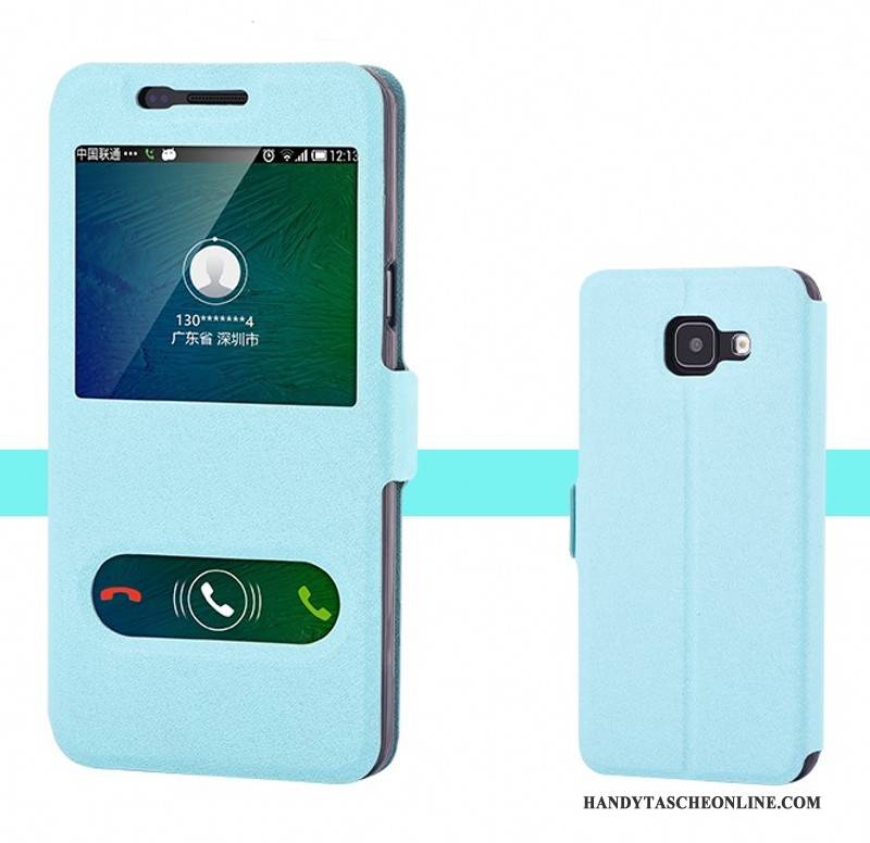 Hülle Samsung Galaxy A5 2016 Lederhülle Trend Handyhüllen, Case Samsung Galaxy A5 2016 Schutz Rosa