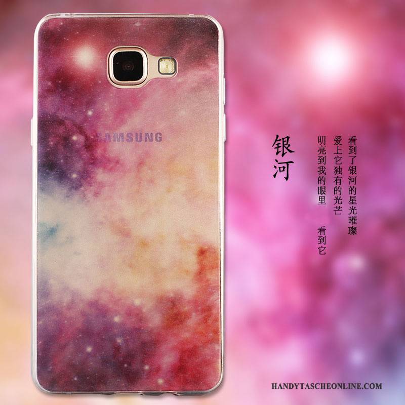 Hülle Samsung Galaxy A5 2016 Schutz Trend Handyhüllen, Case Samsung Galaxy A5 2016 Gemalt Grün