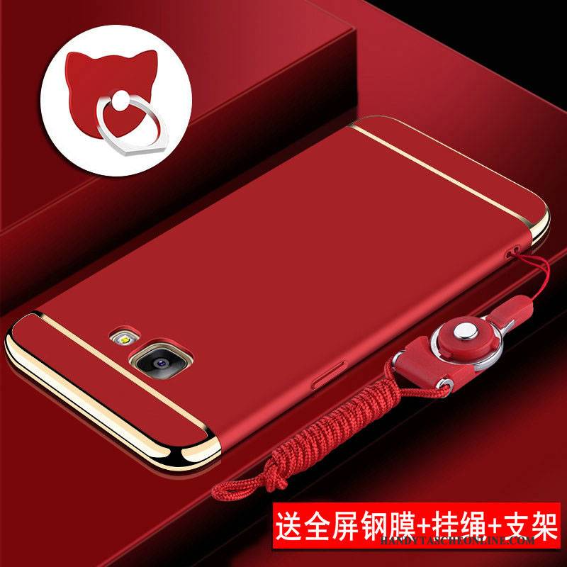 Hülle Samsung Galaxy A5 2016 Taschen Rot Schwer, Case Samsung Galaxy A5 2016 Schutz Anti-sturz Trend