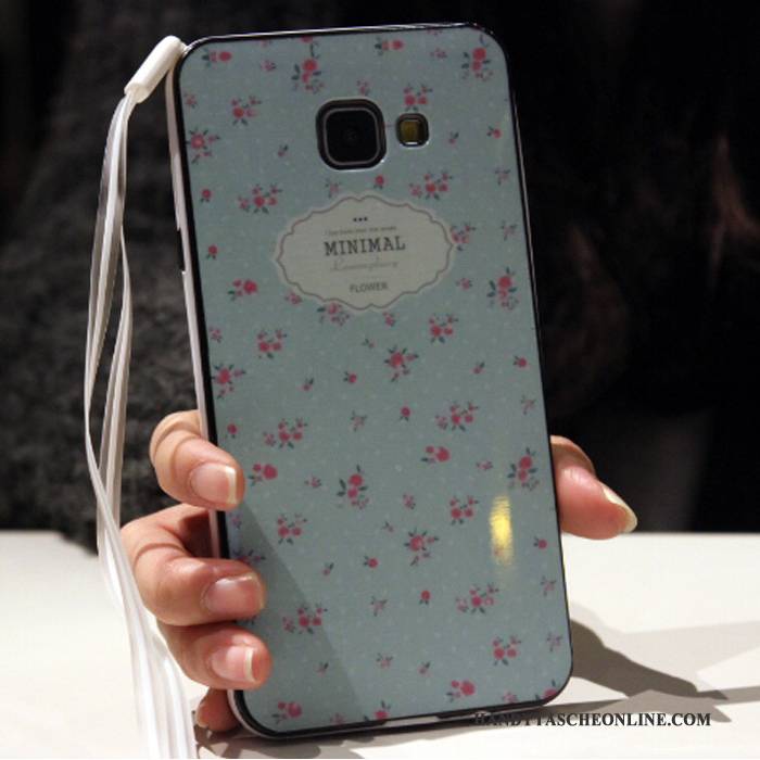 Hülle Samsung Galaxy A5 2016 Weiche Blau Persönlichkeit, Case Samsung Galaxy A5 2016 Kreativ Handyhüllen Nette