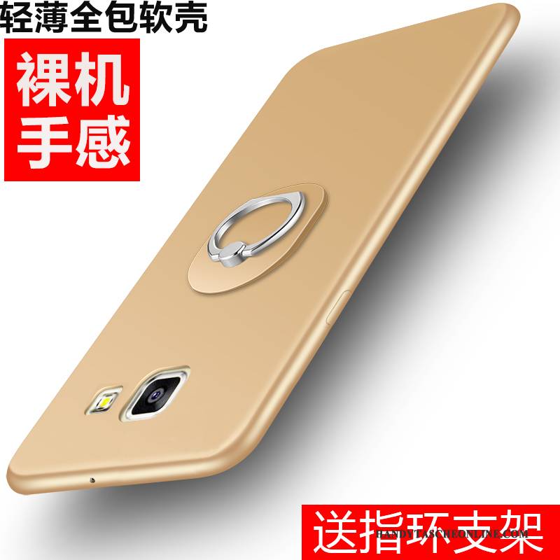 Hülle Samsung Galaxy A5 2016 Weiche Nubuck Rot, Case Samsung Galaxy A5 2016 Schutz Handyhüllen