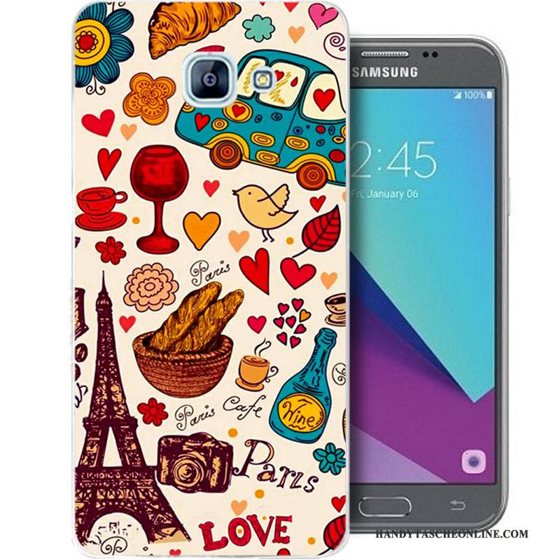 Hülle Samsung Galaxy A5 2017 Silikon Anti-sturz Handyhüllen, Case Samsung Galaxy A5 2017 Taschen Blau