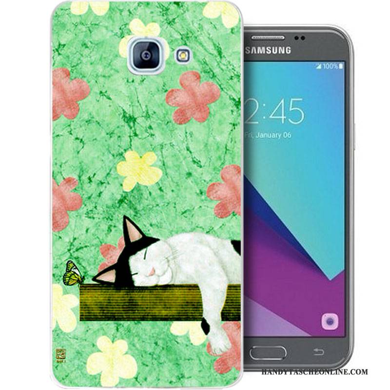 Hülle Samsung Galaxy A5 2017 Silikon Anti-sturz Handyhüllen, Case Samsung Galaxy A5 2017 Taschen Blau