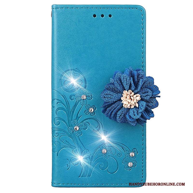 Hülle Samsung Galaxy A50 Folio Lila Handyhüllen, Case Samsung Galaxy A50 Schutz