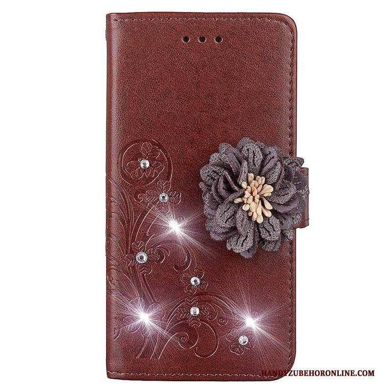 Hülle Samsung Galaxy A50 Folio Lila Handyhüllen, Case Samsung Galaxy A50 Schutz