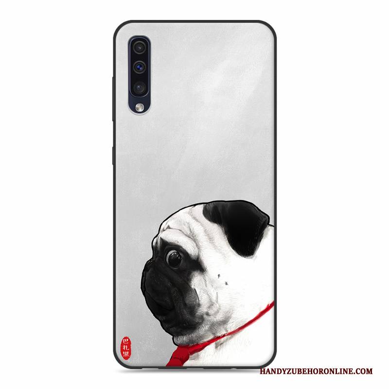 Hülle Samsung Galaxy A50 Karikatur Rosa Persönlichkeit, Case Samsung Galaxy A50 Silikon Neu Trend