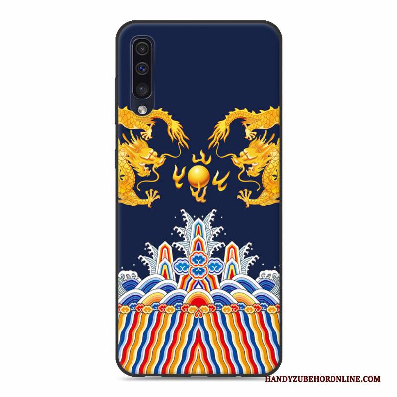 Hülle Samsung Galaxy A50 Karikatur Rosa Persönlichkeit, Case Samsung Galaxy A50 Silikon Neu Trend