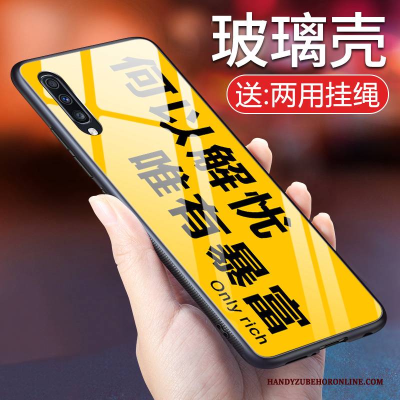 Hülle Samsung Galaxy A50 Kreativ Neu Persönlichkeit, Case Samsung Galaxy A50 Schutz Handyhüllen Anti-sturz