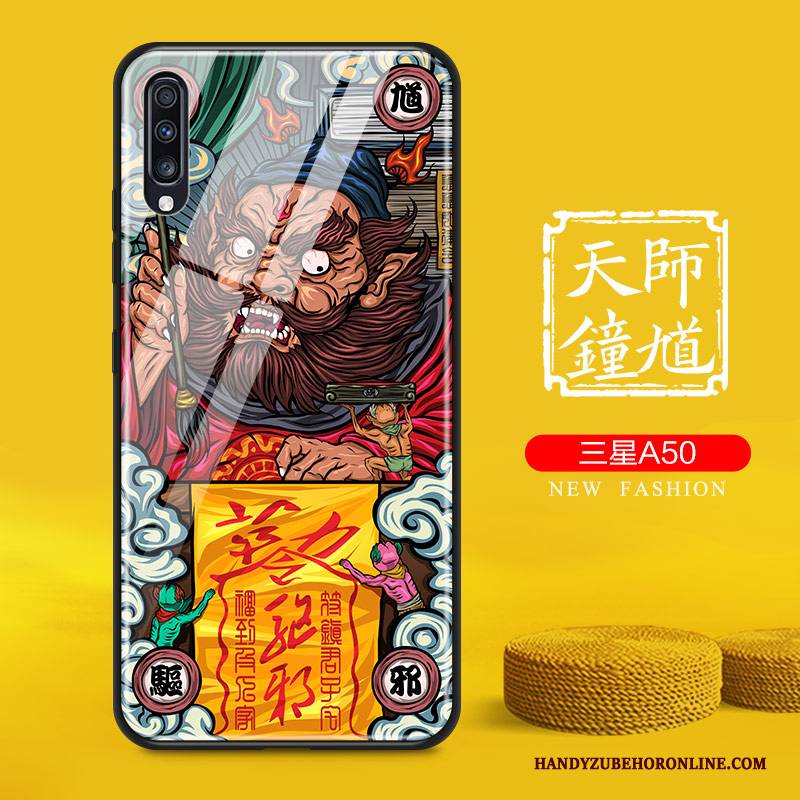 Hülle Samsung Galaxy A50 Kreativ Persönlichkeit Original, Case Samsung Galaxy A50 Schutz Trend Chinesische Art