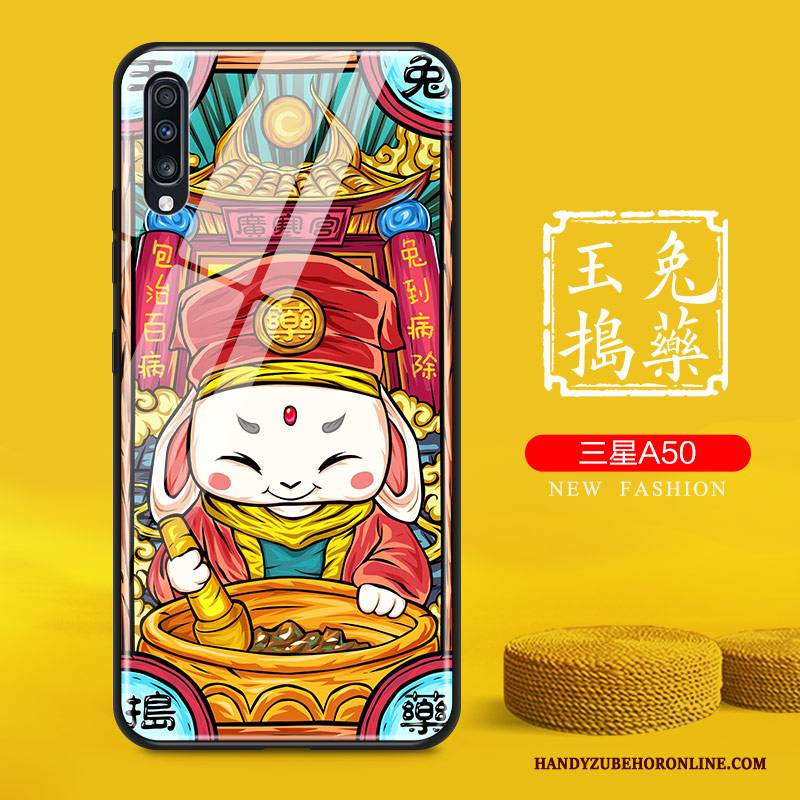 Hülle Samsung Galaxy A50 Kreativ Persönlichkeit Original, Case Samsung Galaxy A50 Schutz Trend Chinesische Art