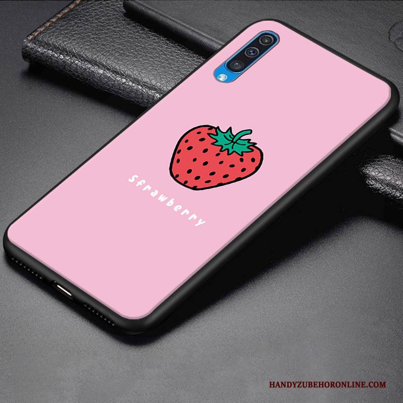 Hülle Samsung Galaxy A50 Schutz Handyhüllen Trend, Case Samsung Galaxy A50 Taschen Grün Nette