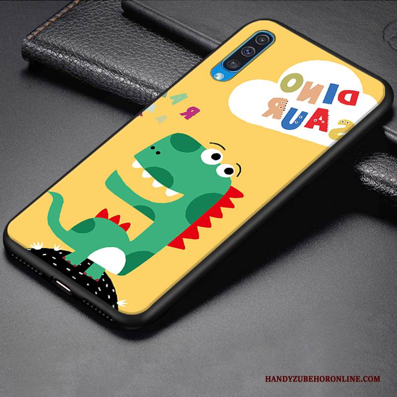 Hülle Samsung Galaxy A50 Schutz Handyhüllen Trend, Case Samsung Galaxy A50 Taschen Grün Nette