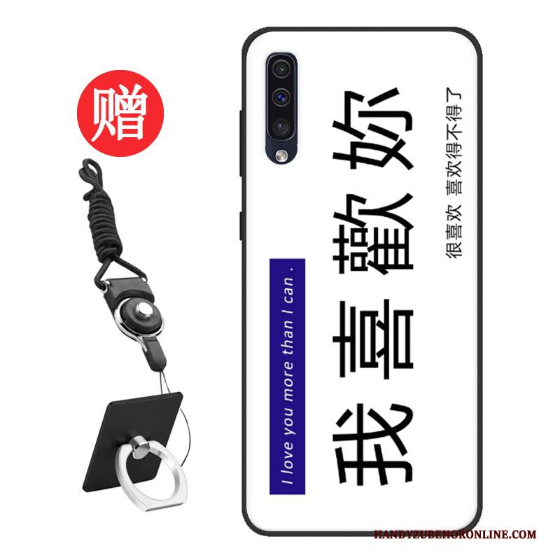 Hülle Samsung Galaxy A50 Silikon Handyhüllen Liebhaber, Case Samsung Galaxy A50 Schutz Mini Angepasst