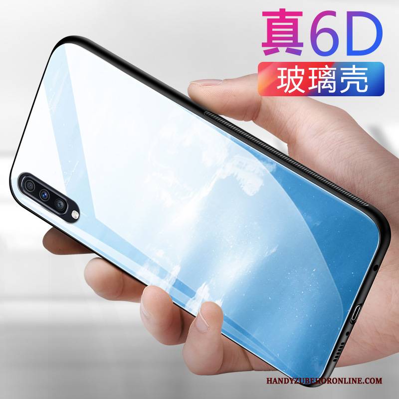 Hülle Samsung Galaxy A50 Silikon Rutschfest Anti-sturz, Case Samsung Galaxy A50 Taschen Einfach Handyhüllen