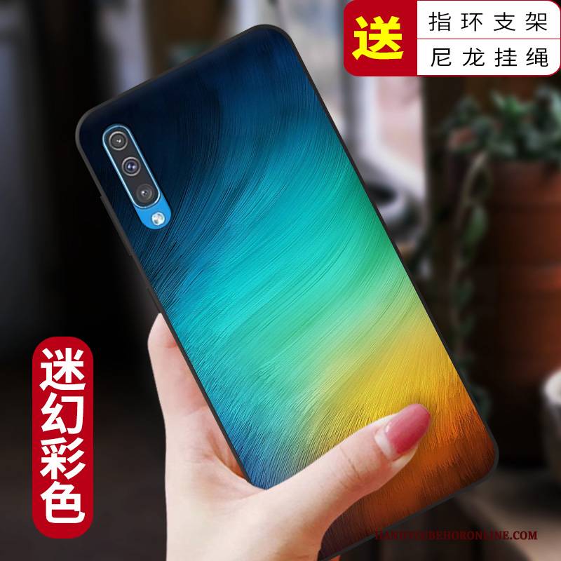 Hülle Samsung Galaxy A50 Taschen Handyhüllen Nette, Case Samsung Galaxy A50 Schutz Persönlichkeit Anti-sturz