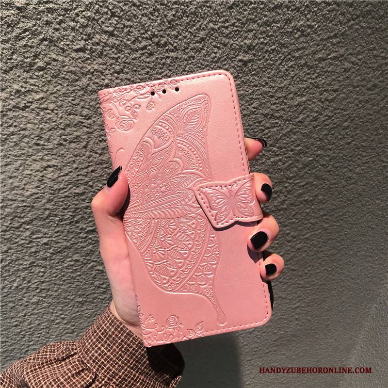 Hülle Samsung Galaxy A50s Folio Grau Anti-sturz, Case Samsung Galaxy A50s Lederhülle Handyhüllen