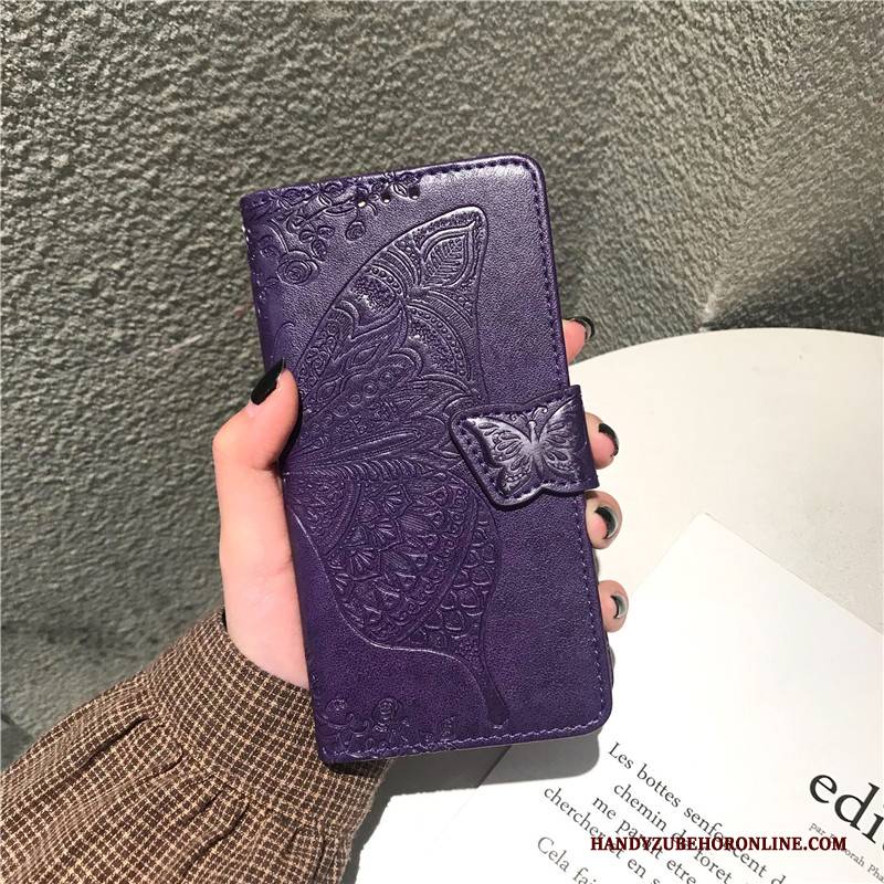 Hülle Samsung Galaxy A50s Folio Grau Anti-sturz, Case Samsung Galaxy A50s Lederhülle Handyhüllen