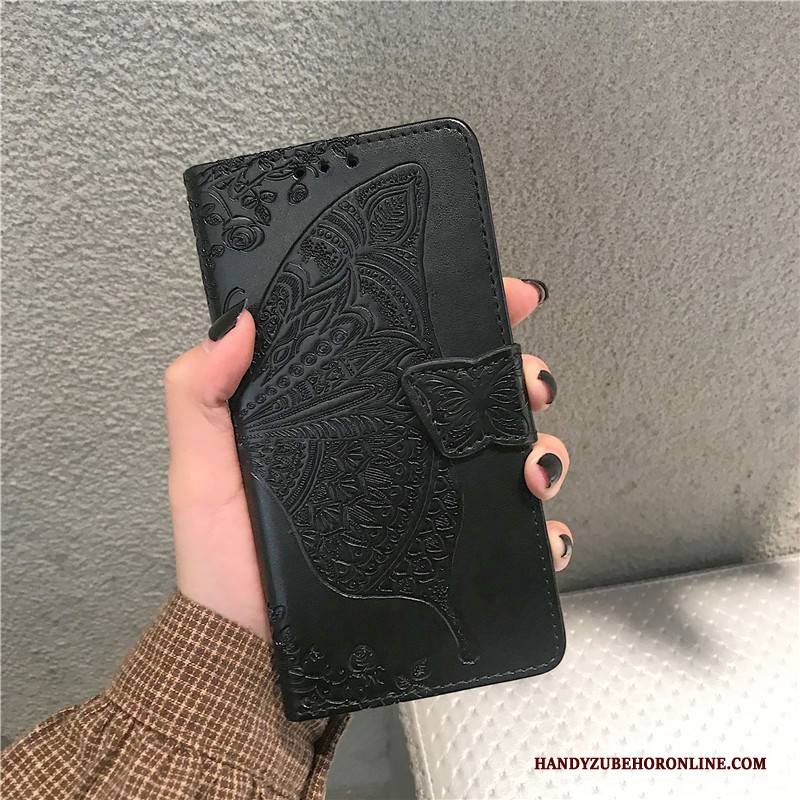 Hülle Samsung Galaxy A50s Folio Grau Anti-sturz, Case Samsung Galaxy A50s Lederhülle Handyhüllen