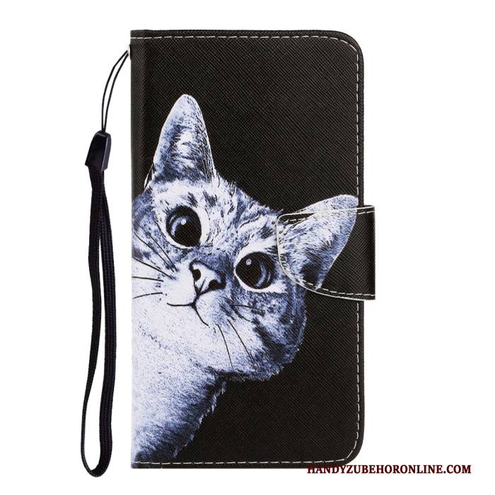 Hülle Samsung Galaxy A50s Folio Nette Blau, Case Samsung Galaxy A50s Taschen Handyhüllen