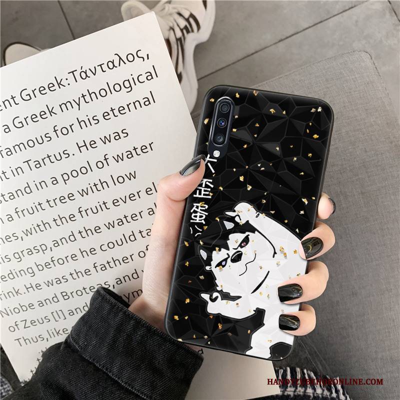 Hülle Samsung Galaxy A50s Karikatur Rosa Trend, Case Samsung Galaxy A50s Liebhaber Handyhüllen