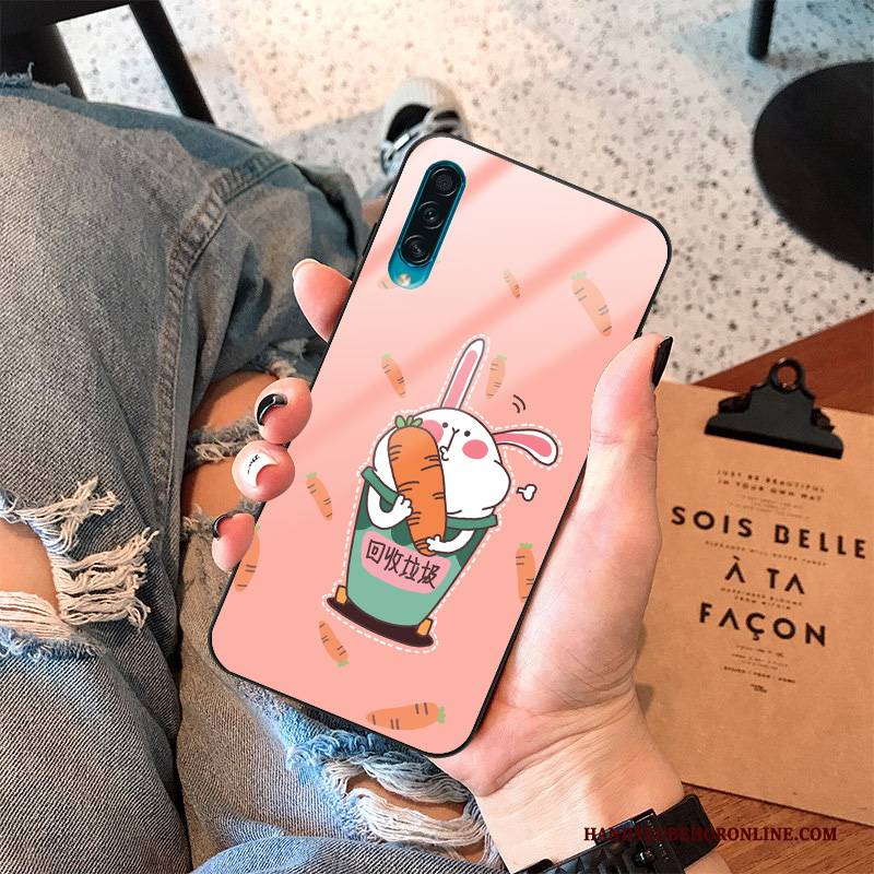 Hülle Samsung Galaxy A50s Kreativ Handyhüllen Anti-sturz, Case Samsung Galaxy A50s Silikon Glas Nette