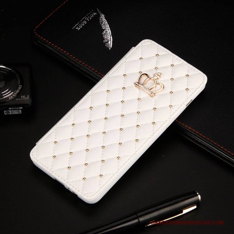 Hülle Samsung Galaxy A50s Lederhülle Handyhüllen Weiß, Case Samsung Galaxy A50s Folio Anti-sturz