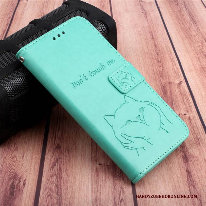 Hülle Samsung Galaxy A50s Schutz Grün Handyhüllen, Case Samsung Galaxy A50s Lederhülle