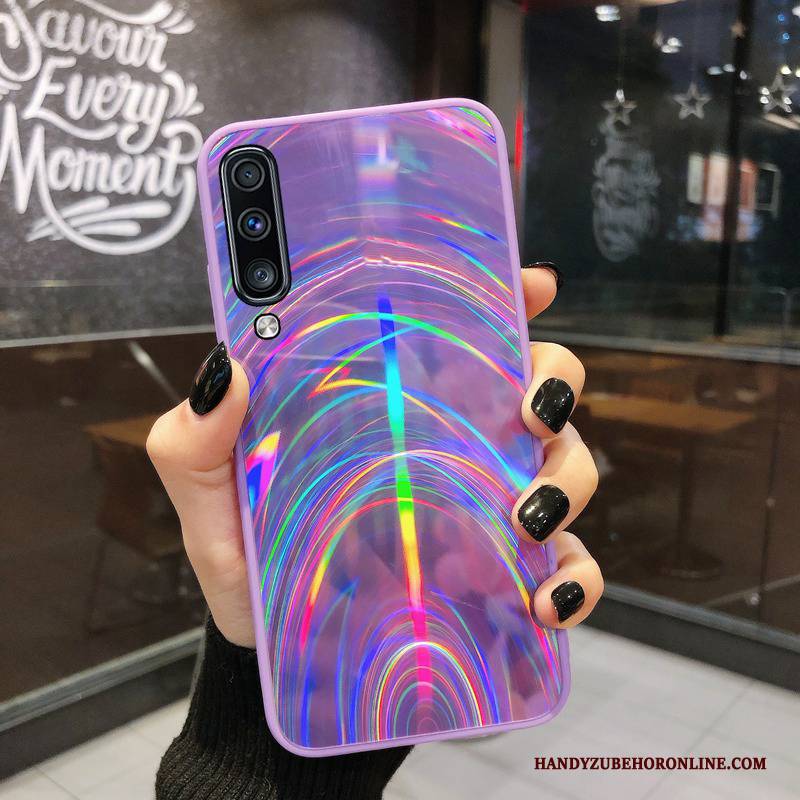 Hülle Samsung Galaxy A50s Schutz Handyhüllen Netto Rot, Case Samsung Galaxy A50s Taschen Lila Anti-sturz