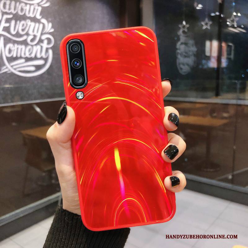 Hülle Samsung Galaxy A50s Schutz Handyhüllen Netto Rot, Case Samsung Galaxy A50s Taschen Lila Anti-sturz