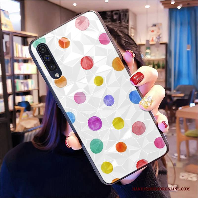 Hülle Samsung Galaxy A50s Silikon Frisch Anti-sturz, Case Samsung Galaxy A50s Mini Blumen