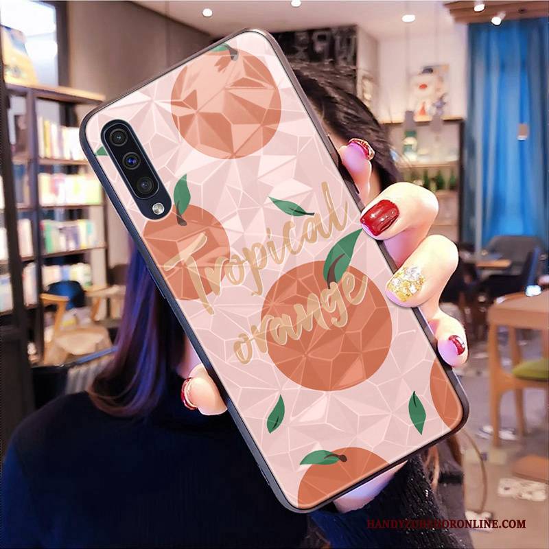 Hülle Samsung Galaxy A50s Silikon Frisch Anti-sturz, Case Samsung Galaxy A50s Mini Blumen